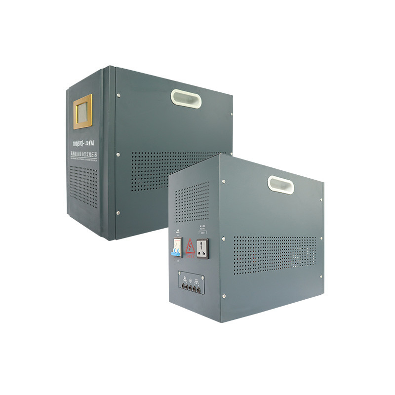 10KVA Chất lượng cao 220V Chế độ ổn định điện áp tự động một pha với độ chính xác cao