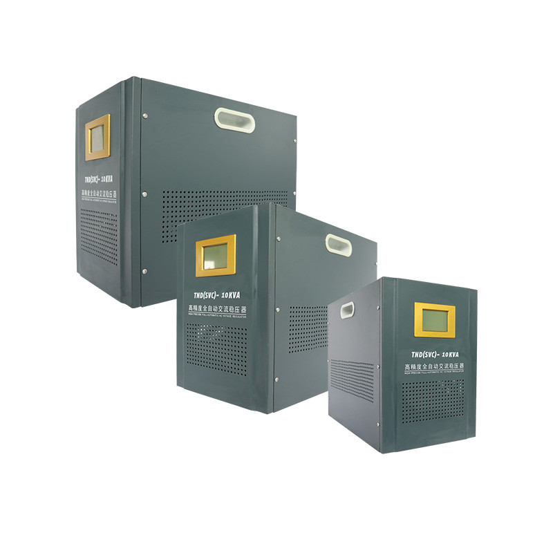 10KVA Chất lượng cao 220V Chế độ ổn định điện áp tự động một pha với độ chính xác cao