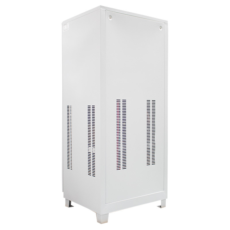 90KVA Ba pha điện áp ổn định Máy điều chỉnh điện áp tự động với công nghệ động cơ servo cho máy cắt laser