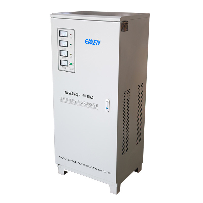 40KVA Ba giai đoạn công nghiệp điện áp ổn định AC Power Servo tự động điện áp điều chỉnh 380V 400V 415V 480V