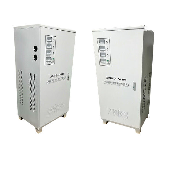 Con trỏ đo thay thế AC 60KVA 3 pha tự động công nghiệp Ổn định / điều chỉnh điện áp chính xác cao