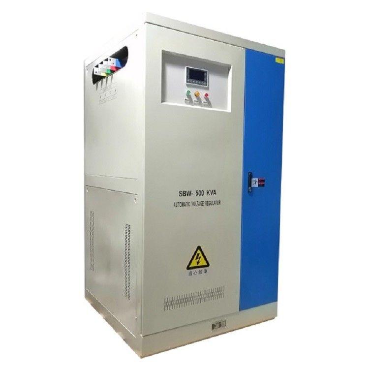 Bộ điều chỉnh điện áp bù công suất tự động công nghiệp cao 3 P AC 500KVA